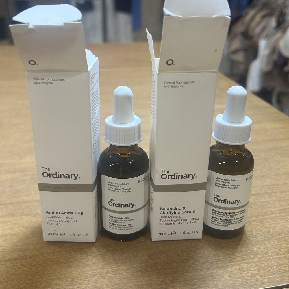The Ordinary Amino Acids + B5 Balancing & Clarifying Serum‎ 2 Pc 1oz 30ml Face